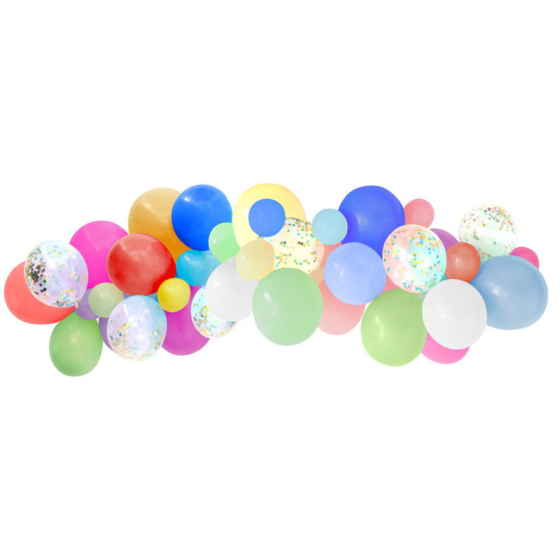 Grossiste Kit de 50 ballons pour arche MULTICOLORE