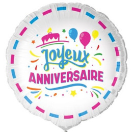 Le thème Fortnite Joyeux anniversaire Ballons Kit Ballons en latex avec  drapeau et gâteau Toppers pour la déocration de fête