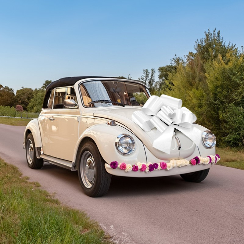 Grossiste Kit de décoration voiture MARIAGE ** Blanc