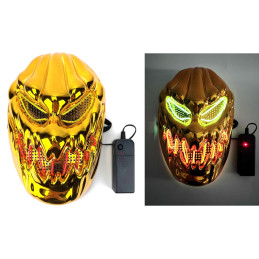 Masque Gold PUMPKIN LED 2...